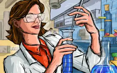 Женщины и наука - иллюстрация с сайта excelland.com