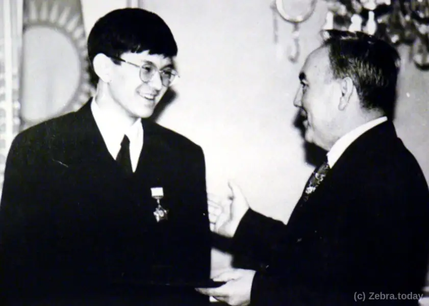 Вручение ордена Курмет